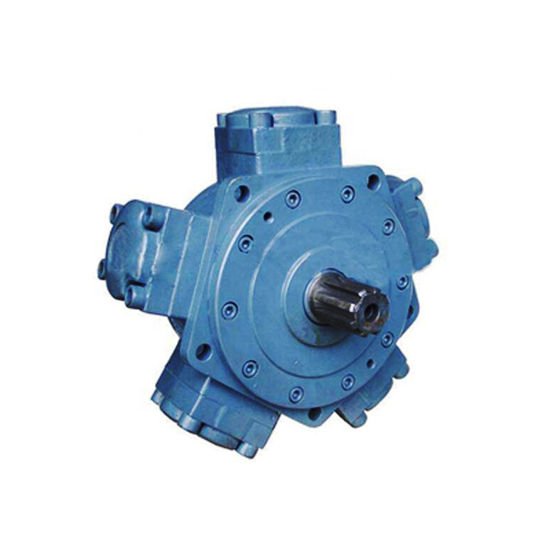 Rotary hydraulic motor is a combination of hydraulic and mechanical and hydraulic transmission