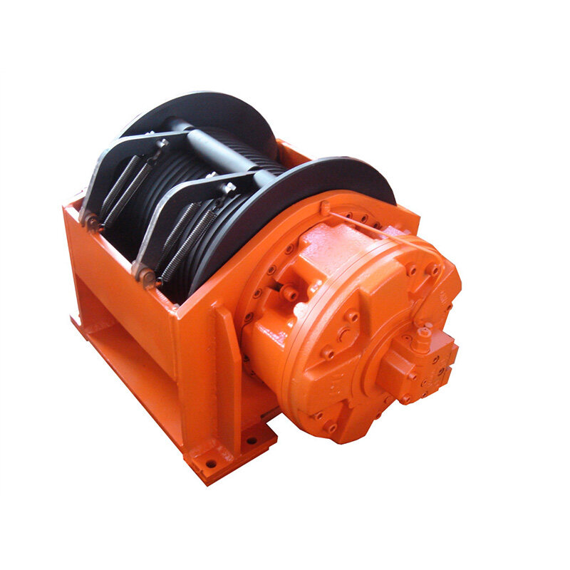 Excavator walking device, and high torque hydraulic motor related