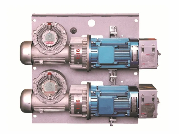 How Close Cover Gear Reducer Gearbox on Shawbox Hoist?
