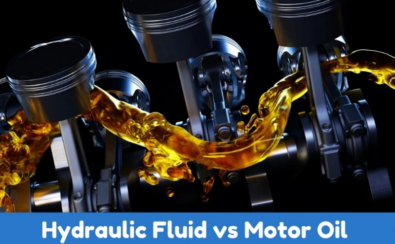 Is Motor Oil Heavier Than Hydraulic Fluid