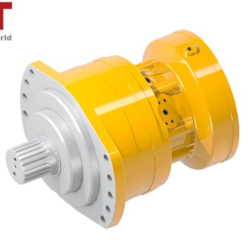 Take Apart White Parker Hydraulic Motor_1