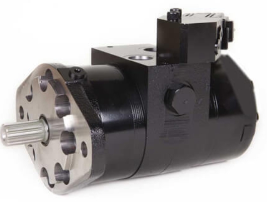 A Crane Truck Hydraulic Rotation Motor Work_1
