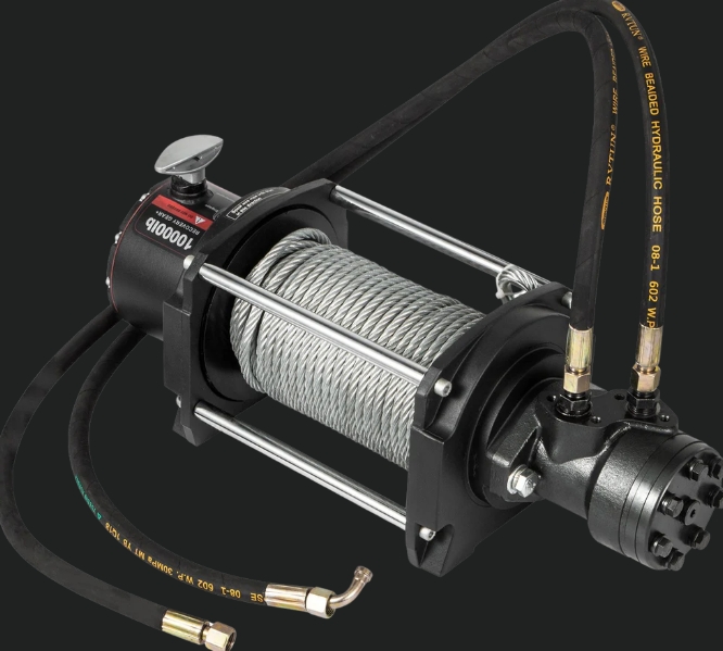 Where To Fill Ramsey Hydraulic Winch?