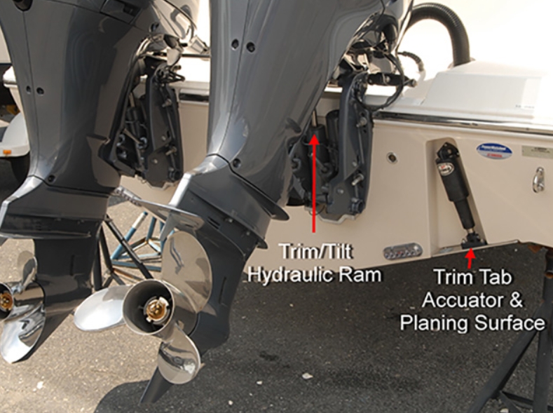 How To Trim on Water with Outboard Motor without Hydraulic?