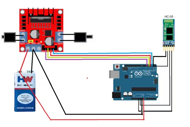 Control A Hydraulic Motor with Arduino_3