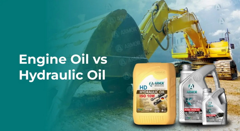 Is Oil Stain Hydraulic Oil Or Motor Oil?