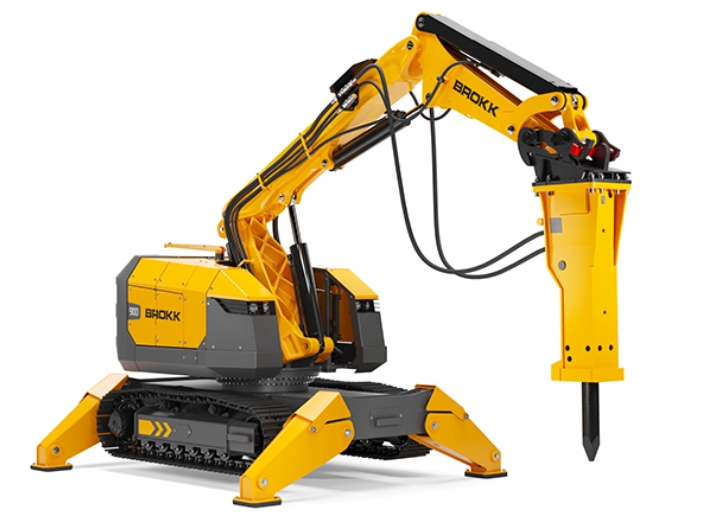 What Does A Hydraulic Motor Do in A Brokk Stabilizer?