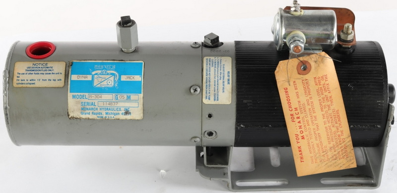 How To Remove Pump From Motor Dyna Pack Hydraulic?