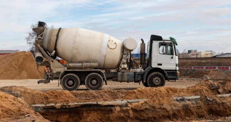 How Cement Mixer Truck Works_2
