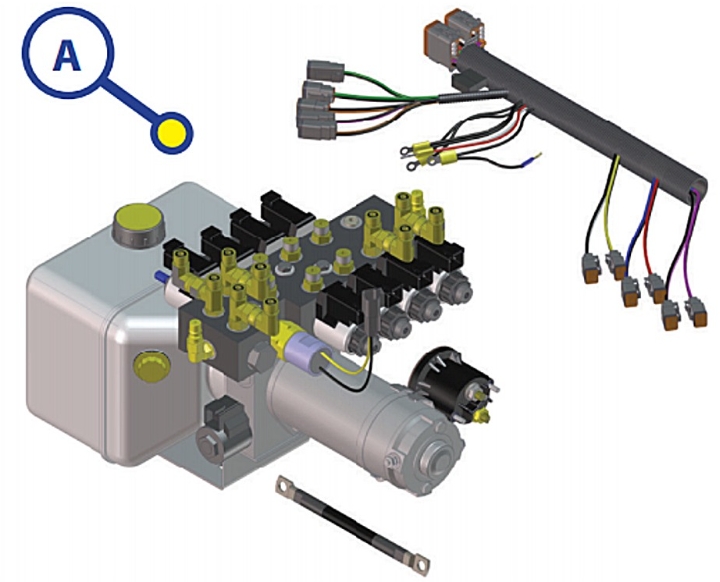Replace Lippert Hydraulic Power Unit Motor_2