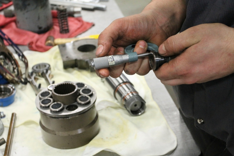 Hydraulic Gear Motor Work
