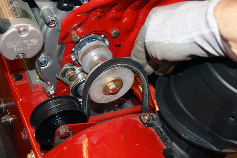 How To Fix Simplicity Snow Blower Auger Drive Belt?