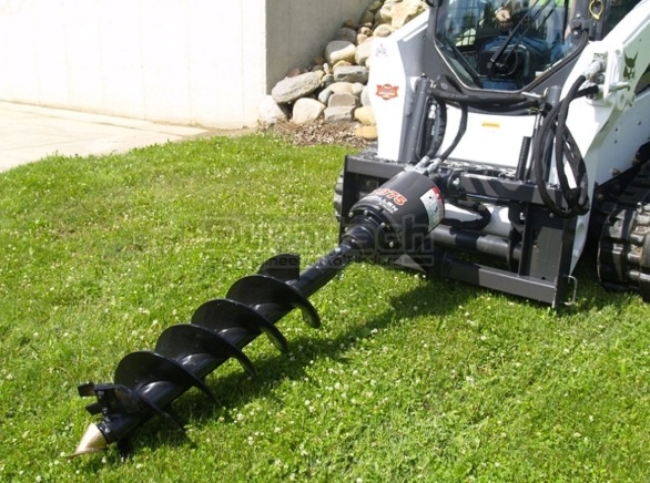 Can A Cat Auger Drive Handle Rocky Soil?